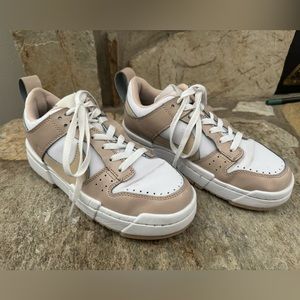 Nike Womens WMNS Dunk Low Disrupt CK6654 103 Sail/Desert Sand